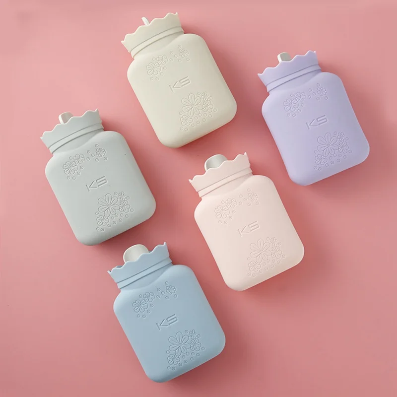Hot Warmer Hot Water Bottle Microwave Heating Bottle Silicone Hot Water