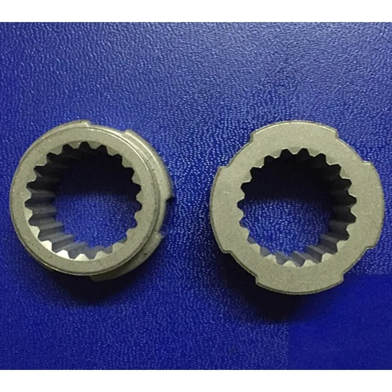 5pcs/lot High Accuracy Splined Sleeve 1 Modulus 19 Teeth Inner Bore 18mm for Motor Transfer Mechanical Torque