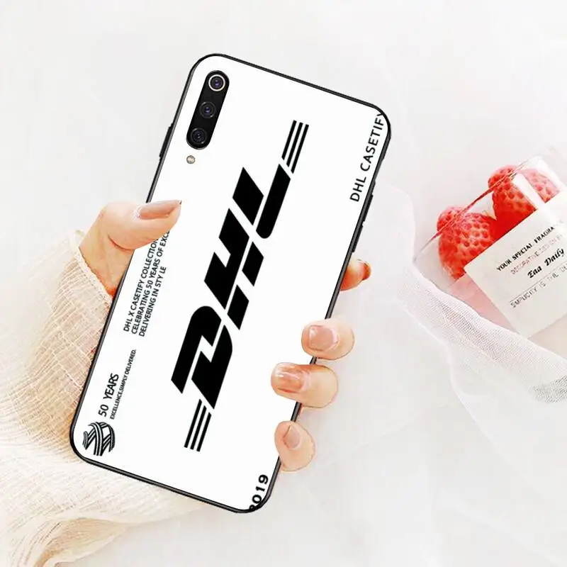 Хит продаж экспресс доставка DHL 50 е юбилейное издание этикетка чехол для телефона