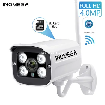 

INQMEGA 4M Wlan Camera Outdoor Wifi Full HD 2.4 Channel CCTV System Metal IP Camera CCTV Home IP wifi Cam YCC365