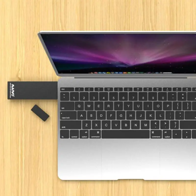 USB3.0 to SATA M.2 NGFF SSD коробка твердотельный накопитель Корпус чехол 5 Гбит/с высокоскоростной 2 ТБ внешний жесткий диск корпус