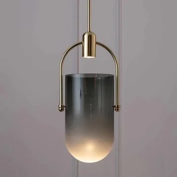 

Modern Glass Pendant Light Nordic Dining Room Kitchen Light Designer Hanging Lamps Avize Lustre Lighting Ing luminaria pendente