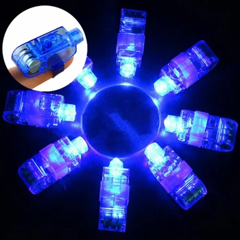 

1pcs Novelty Finger Light Shiny Neon Stick Ring Luminous Toy Shining Ring Party Supply