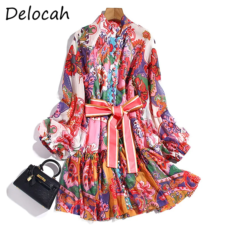 Delocah Women Autumn Fashion Designer Party