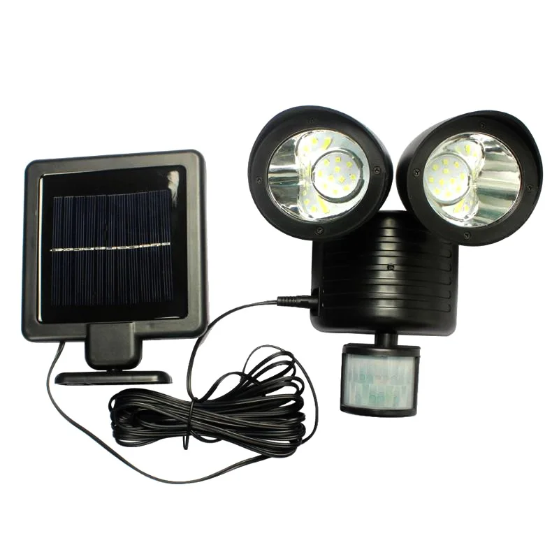 

22 LED Outdoor Solar Light Dual Detector Motion Sensor Security Lighting Waterproof Street Garden LED Wall Lights Dropshipping