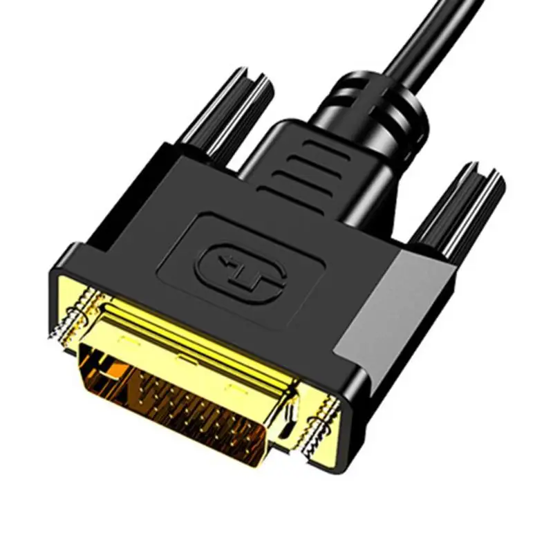 Без привода DVI в VGA Кабель-адаптер HD 1080P 25 Pin конвертер «Папа-мама» ABS пластик PC HDTV электронные аксессуары