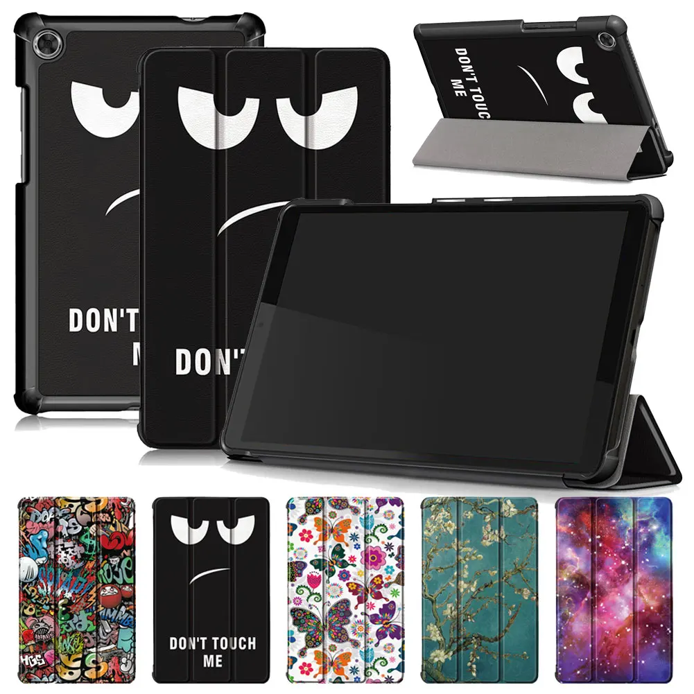 

For Lenovo TAB M8 TB-8505F 2019 Case Slim Leather Stand Cover Flip Case For Lenovo Tab M8 TB-8505X 8.0'' Tablet Protective Cover