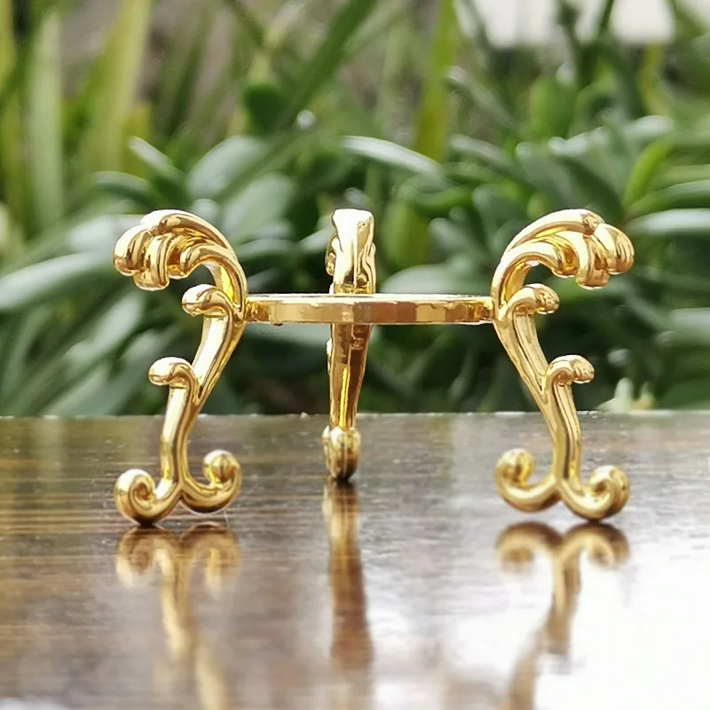 1 шт. большой металлической хрустальный шар Дисплей база настольная подставка