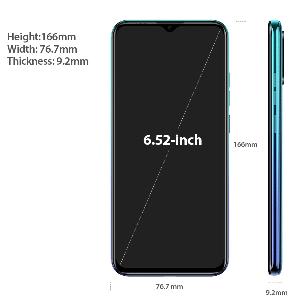 Ulefone Note 9P смартфон на Android 10 4 Гб + 64 ГБ экран 6 52 дюйма мобильный телефон