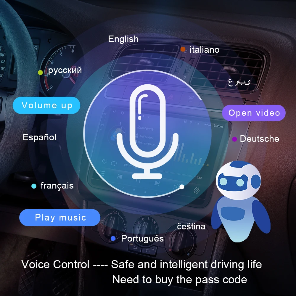 Isudar T72 4G HD 1280*720 Android 10 Auto Radio For VW/Volkswagen/Passat B7 CC B6 CANBUS Car Multimedia Carplay DSP GPS No 2DIN