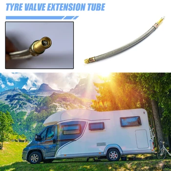 

Flexible Hose Car Wheels Tyre Car Truck Braided Valve Stems Extensions Tube Outdoor Anti-resistance Repairing Parts