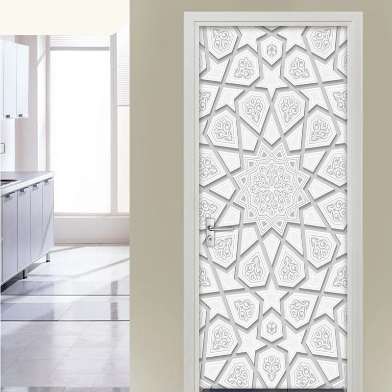 autocolante de pvc para decoracao portas 03