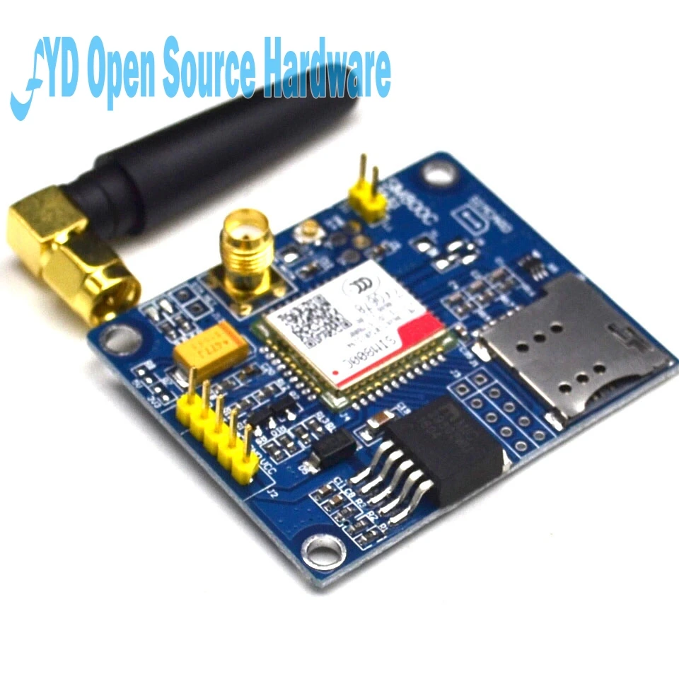 30 шт. SIM800C макетная плата GSM модуль поддержка сообщения Bluetooth TTS DTMF Quad-band