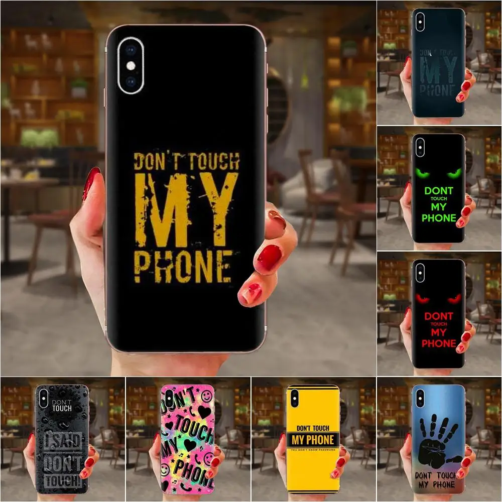 Не трогайте мой телефон мягкий сотовый для LG G3 G4 G5 G6 G7 K4 K7 K8 K10 K40 K50 Q6 Q60 V10 V20 V30 V40 Nexus 5