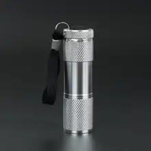 Крутой мини 9 светодиодный ультрафиолетовый УФ-светильник-вспышка портативный флэш-светильник фонарь светильник ультрафиолетовые лампы 6063 T6