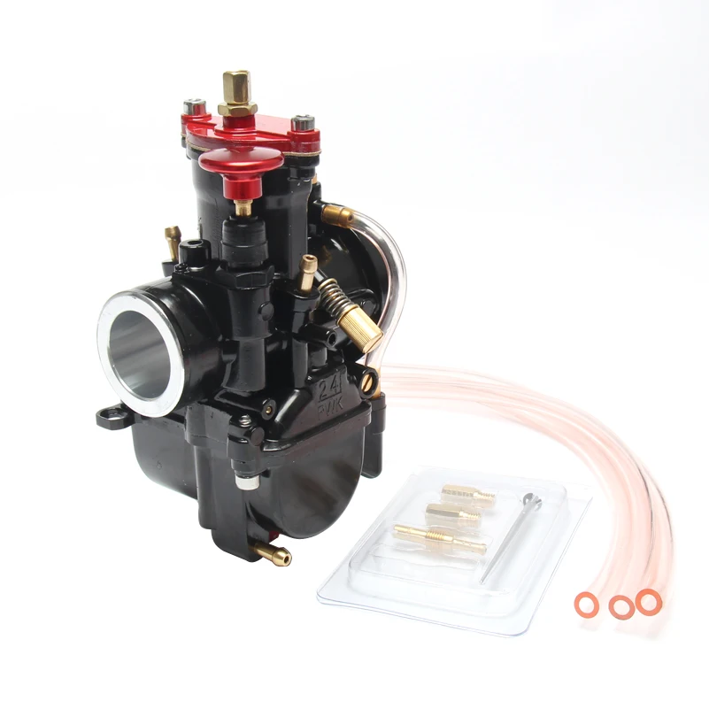 Universal 24mm 2T/4T PWK Motorcycle Carburetor Carburador Power Jet For 50cc to 100cc Engine Yamaha Mikuni Koso ATV Suzuki | Автомобили и
