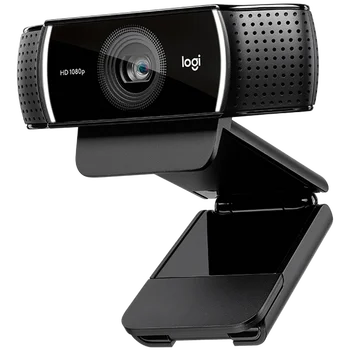 

Logitech 100% Original C922 PRO Webcam 1080P 30FPS Full HD webcam Autofocus Web Camera built-in microphone Meeting with tripod