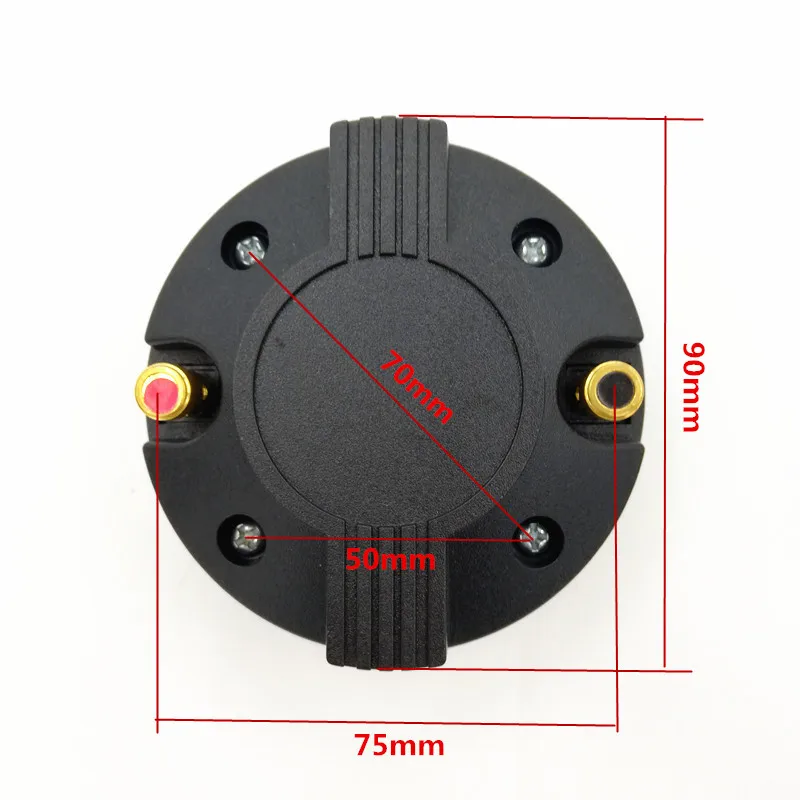 34mm-Core 8 Ohm Titanium Horn Tweeter Professional Audio Treble Head Flat dome tweeter speakers