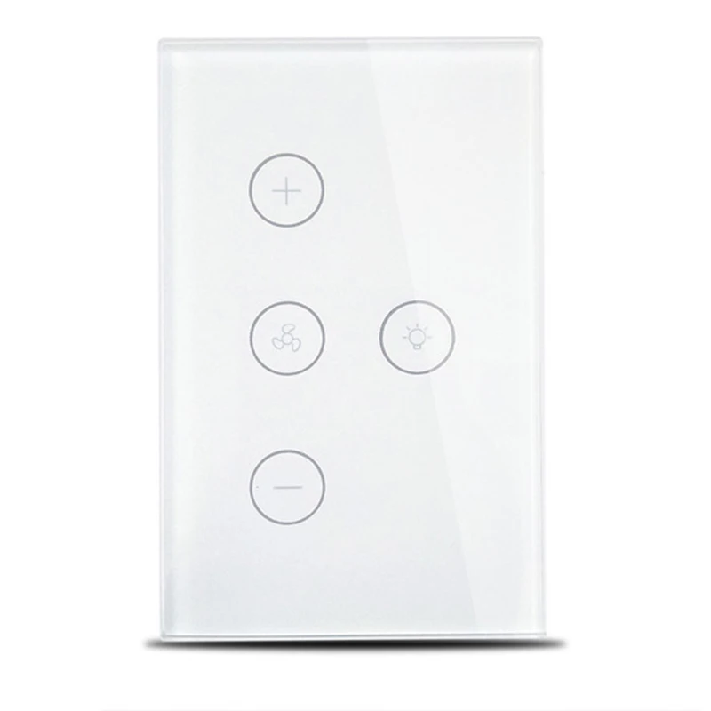 

Smart Wifi Switch For Fan Light Compatible With Alexa Google Home Smart Life App Control