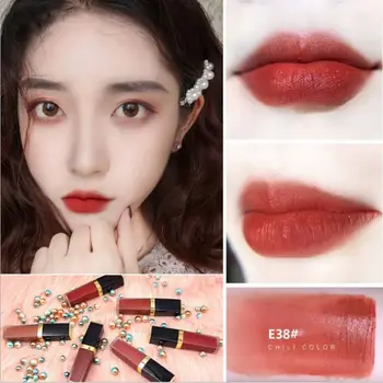 

HOT Smooth Lip Liquid Pigment Nude Matte Lipstick Pencil Long Lasting Tattoo Lip Gloss Moisturizing Lip Tint Lipgloss MKXJ