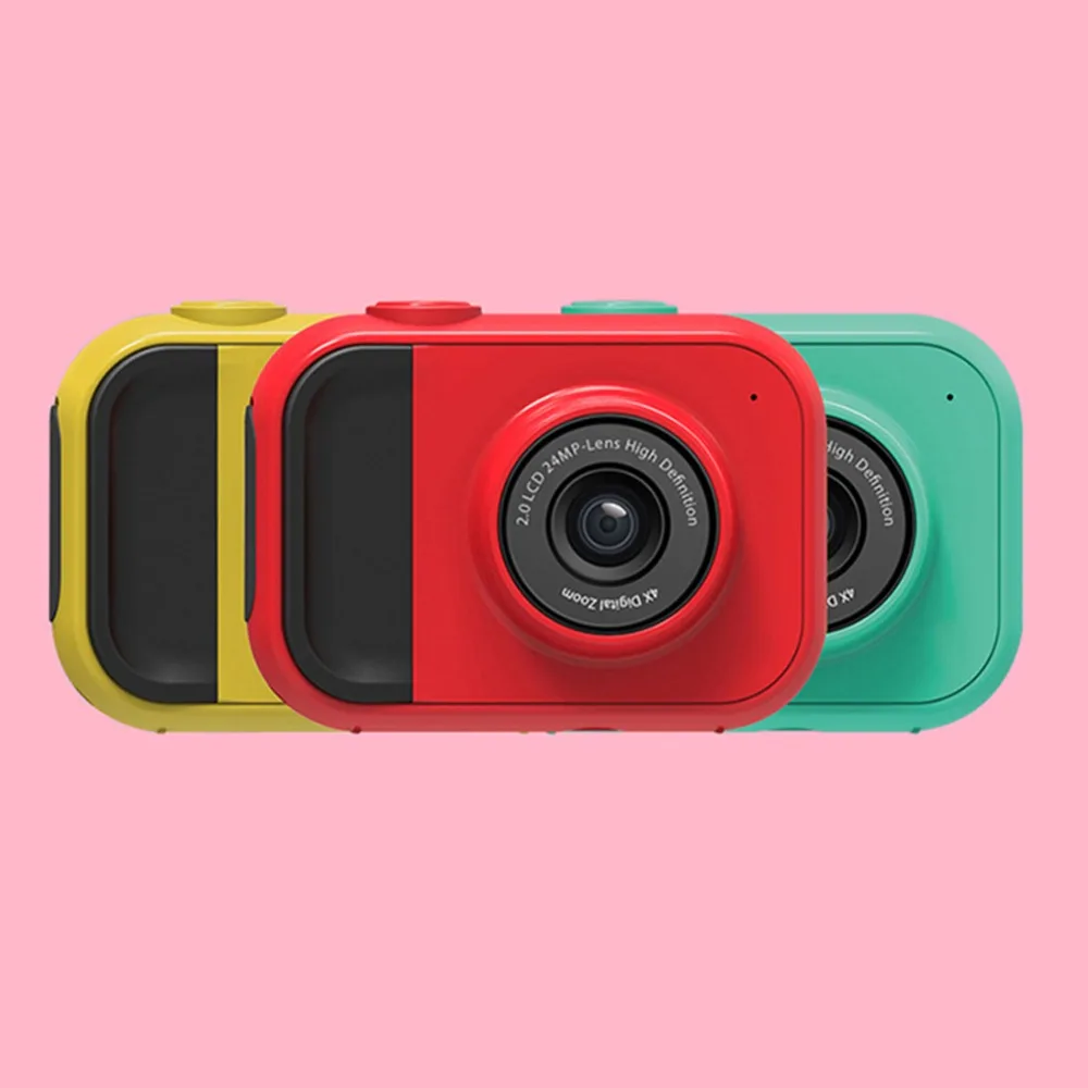 24MP Educational Children Photo Camera Full HD 1080P Mini Digital Camera 4x Zoom Kids Toy Camera for Children Birthday Gifts