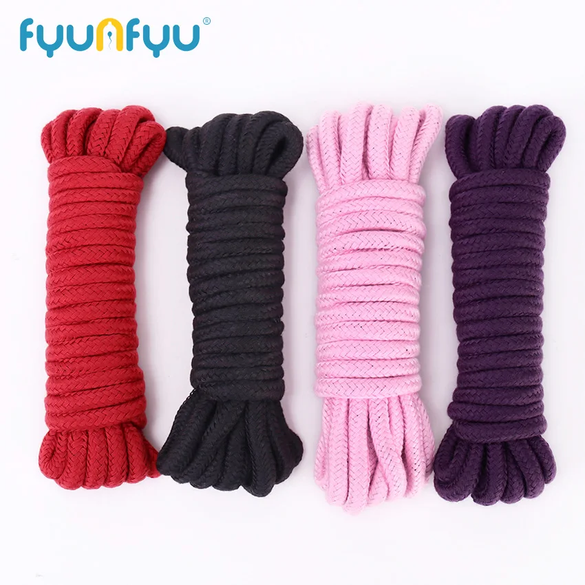 5M SM Rope SM Bondage Rope Sex Product For Adult Femdom Bondage Sex Cotton Rope for Women Couples Game_voghion.com