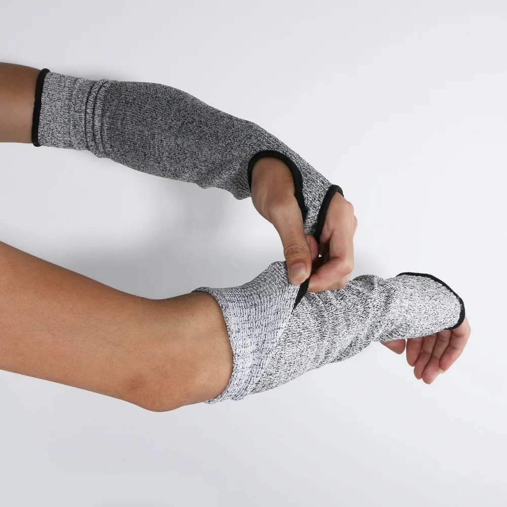 1pc 36CM Slash Resistant Heat Resistant Protective Arm Sleeves 5-level Guard Armband Gloves Workplace Safety Protectionym