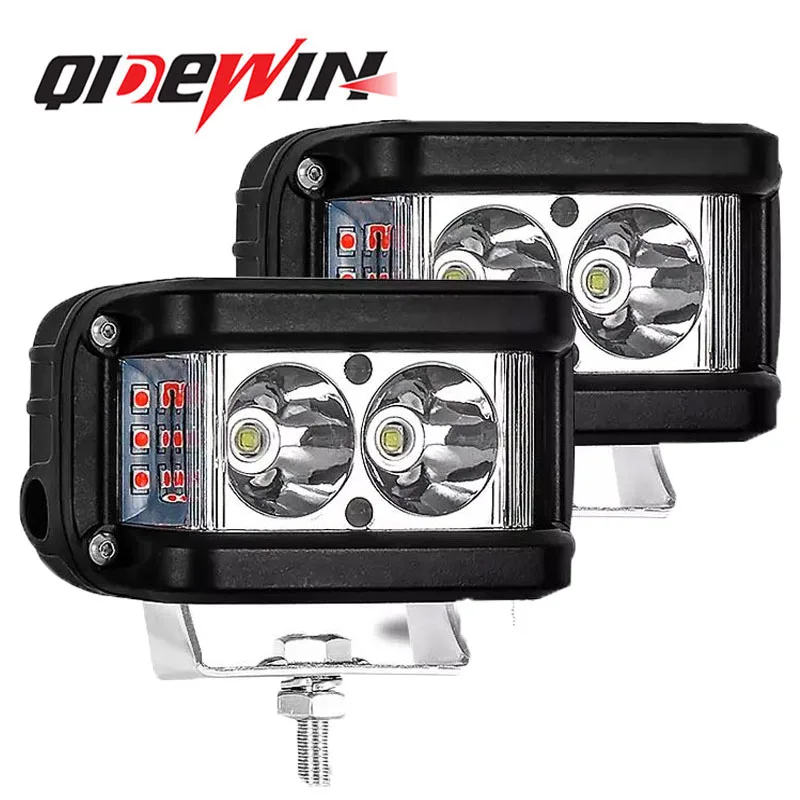 Double Size Flashing Led Light Bar 4 Inch Led Car Motorcycle Light 4x4