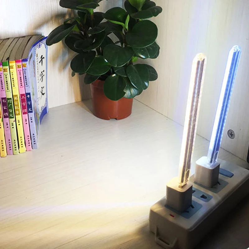 5 в светодиодный ночник Mini USB 24 светодиодный s книжный светильник для дома, спальни, кемпинга, ALI88