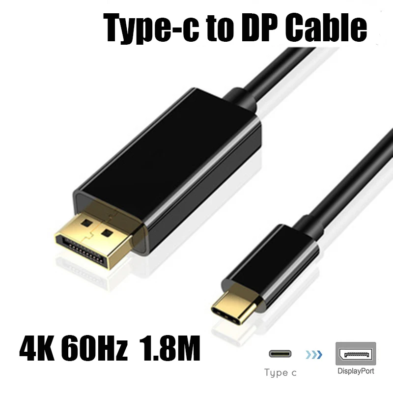 Кабель usb 3.1 Type-C на DP 4K 60 Гц | Электроника