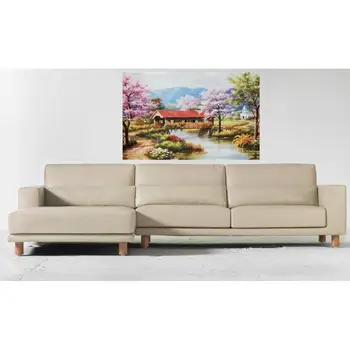 

4D5D CDP Painting of a landscape. Home or office decoration