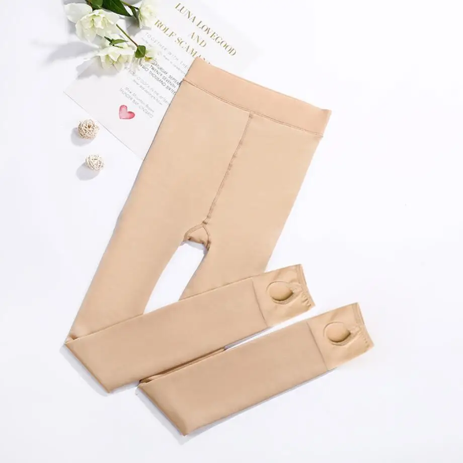 60 г-300 г, черные зимние плотные бархатные теплые колготки большого ...