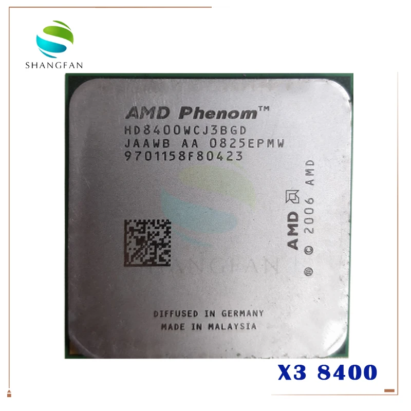 AMD Phenom X3 8400 трехъядерный Настольный 2 1 ГГц процессор HD8400WCJ3BGD Разъем AM2 +/940pin|socket