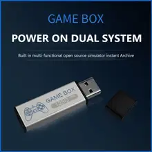Расширительный концентратор 128 г усилитель игры отличный АБС пластик длительный прочный встроенный 7000 игры для PS1 мини DN игровая коробка