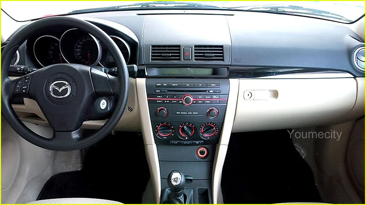 Top Android 9.0 Car DVD for Mazda 3 2006-2008 GPS radio video Multimedia player Capacitive IPS Screen wifi Rds Octa Core Navitel 3