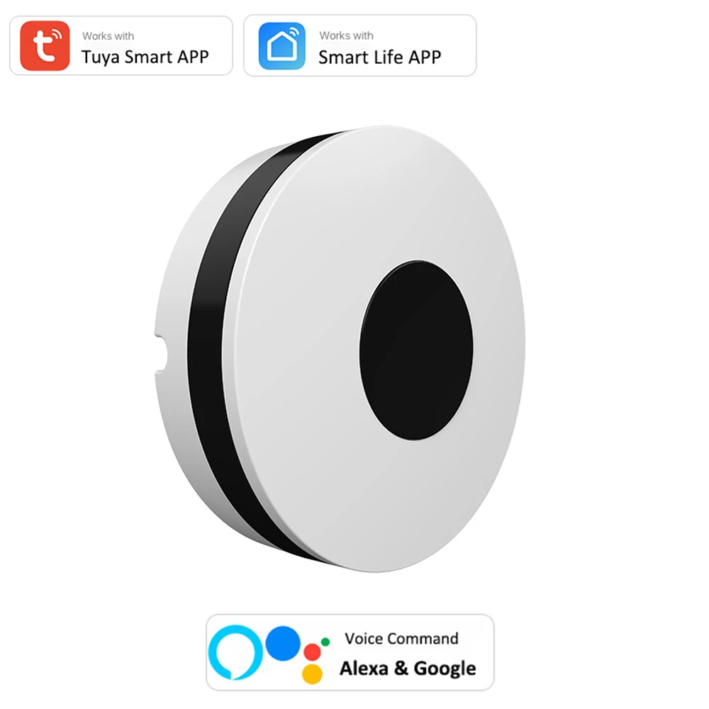 Alexa Google IR Remote Control Tuya Smart WiFi Universal Infrared Controller TV DVD AUD AC with DIY Learing Function IR Control - ANKUX Tech Co., Ltd