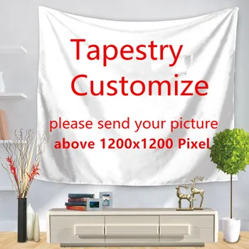 

75x90cm 130x150cm 150x200cm DIY Design Customize Tapestry Creative Wall Hanging Tablecloth Mural Background Cloth