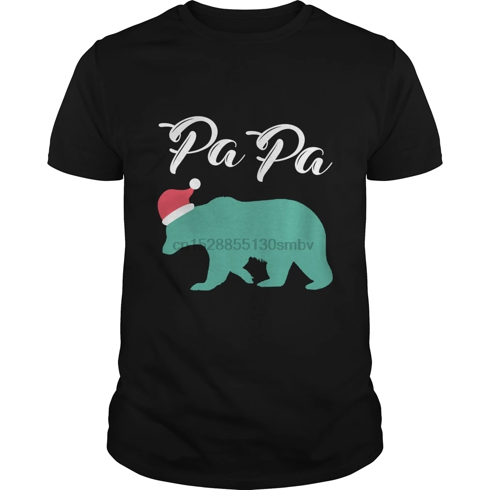 Мужская футболка Папа медведь Рождество уродливая Sweashirt PaPa bear cool wo тройники топ |