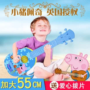 Buddyfun гитара детская игрушка в мини-укулеле маленькая гитара детская страница музыкальный инструмент поросенок игрушка