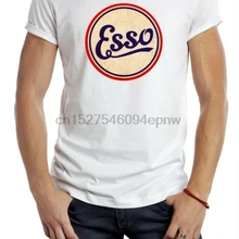 Camiseta de deporte de motor de Esso, Camiseta de deporte de motor, camiseta blanca vintage de carrera de touring can (1)