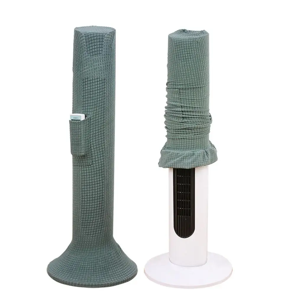 Floor Fan Dust Tower Fan Dust Guard Protecting Cover For Home All-inclusive Elastic Floor Cover