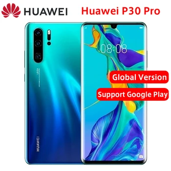 

Global Version Huawei P30 Pro LTE Mobile Phone 6.47" 8GB RAM 128/256GB ROM Kirin 980 Octa core Android 9.0 FingerPrint Phone
