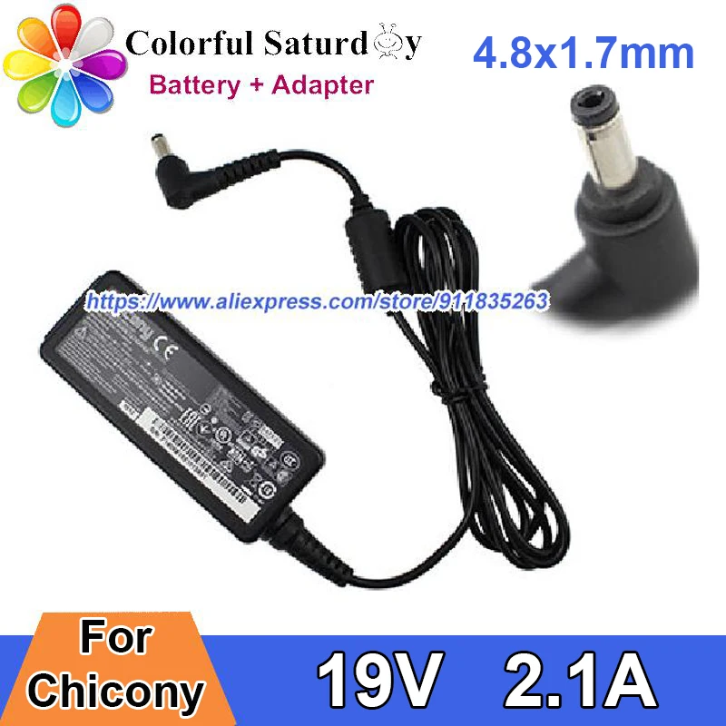CHICONY A13-040N3A 노트북 어댑터 19V2.1A CPA09-002A TR..