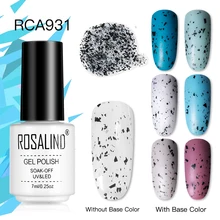 Rosalind 7/10ml codorniz ovo unha polonês cola rápida seca casca de ovo gel gelo com casca de ovo cola fototerapia unha polonês cola tslm2