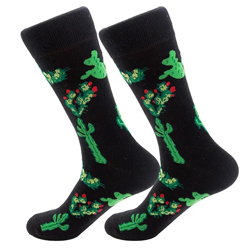 UG Новые хип-хоп хлопковые мужские носки Harajuku Happy Funny Poop таблетки инопланетянин гребень платье носки для мужчин Свадьба Рождественский подарок - Цвет: 3
