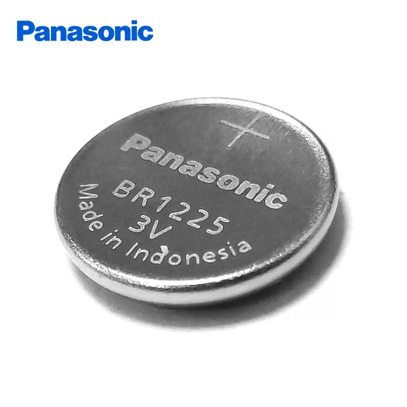 

10pcs/lot Panasonic BR1225 3V Lithium Batteries High Temperature Remote Control Toys Scale Calculator Rechargeable Battery Cell