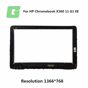 

11.6" HD 1366*768 For HP Chromebook X360 11 G1 LCD LED Touch Screen Digitizer Assembly Replacement