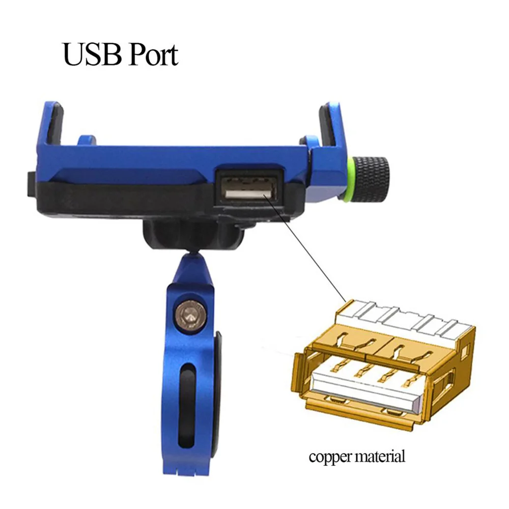 3,5-" держатель для телефона мотоцикла с USB зарядным устройством, держатель для мобильного телефона для электрического мотоцикла, держатель для горного велосипеда, Прямая поставка
