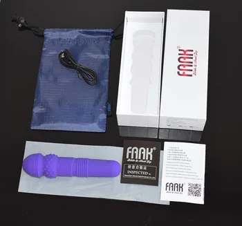 FAAK Silicone Magic AV Wand Body Massager Sex Toy Female Masturbator  7 speed Powerful clit Vibrators for Women Man Sex Products 5