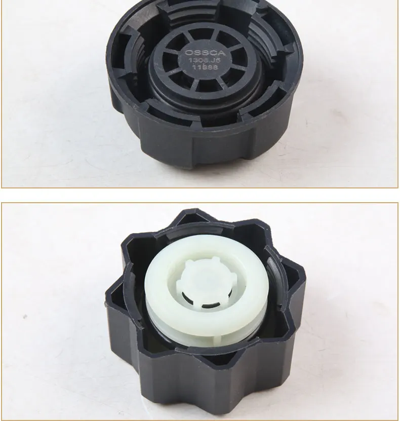 Auto cooling fluid expansion radiator cap is suitable for the Peugeot 301 308 407 406 106 107 206 207 307 308 C2 Citroen C3 C4